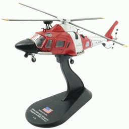 Bild von MH68A Stingray US Coast Guard Helikopter Die Cast Modell 1:72